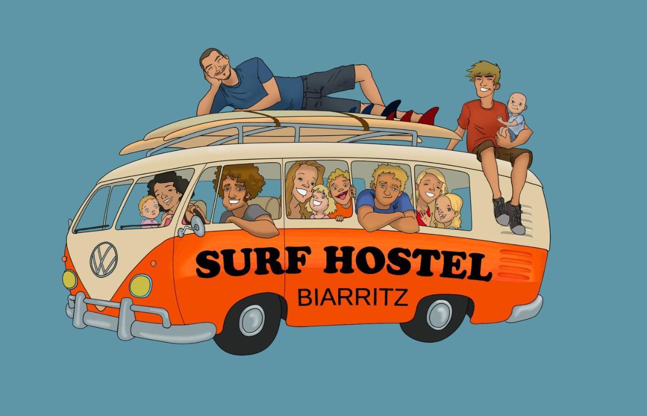 Surf Hostel Biarritz Exterior foto